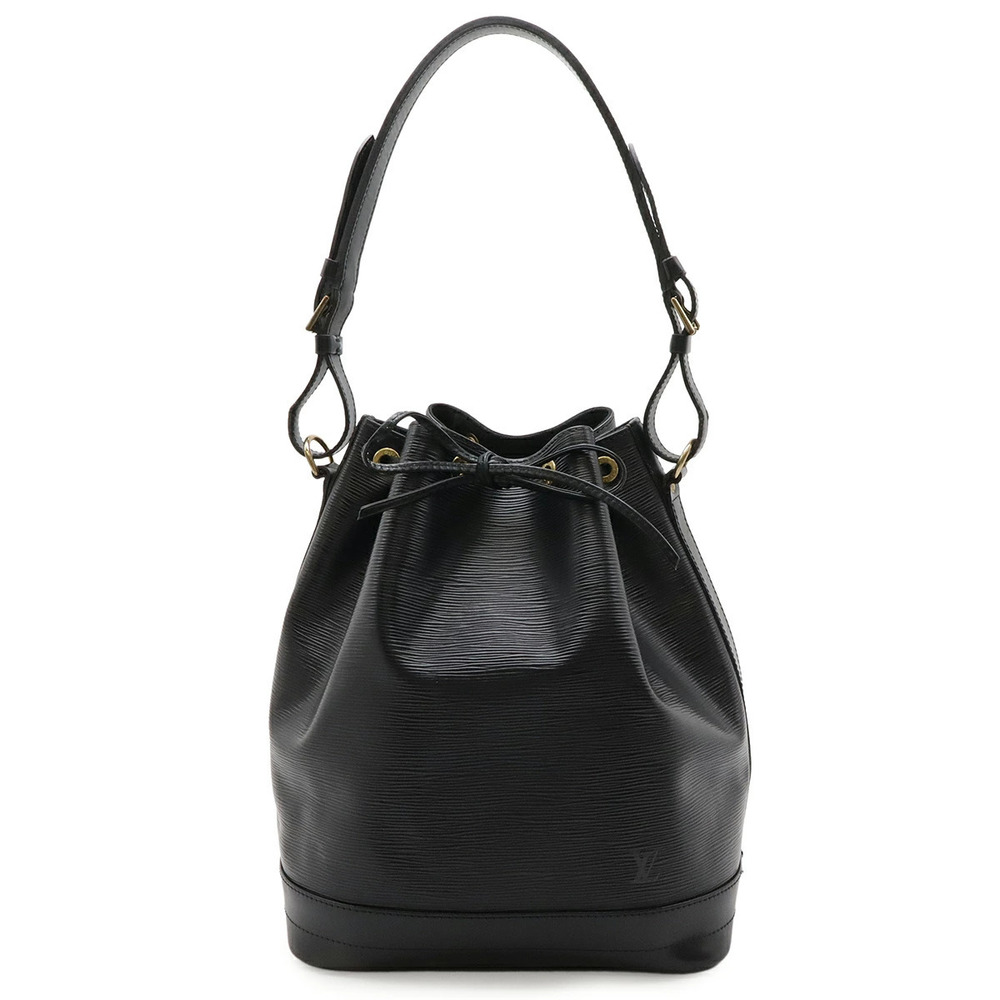 LOUIS VUITTON Epi Noe Shoulder Bag Hobo Drawstring Noir Black